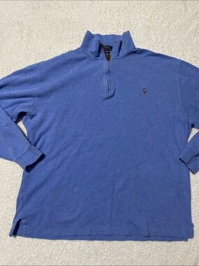 Polo Ralph Lauren 1/4 Zip Pullover long sleeve shirt men’s size XL Tall